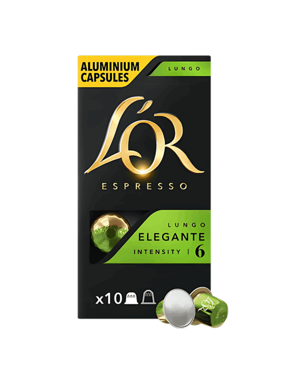 l&rsquo;or capsule intensité 6