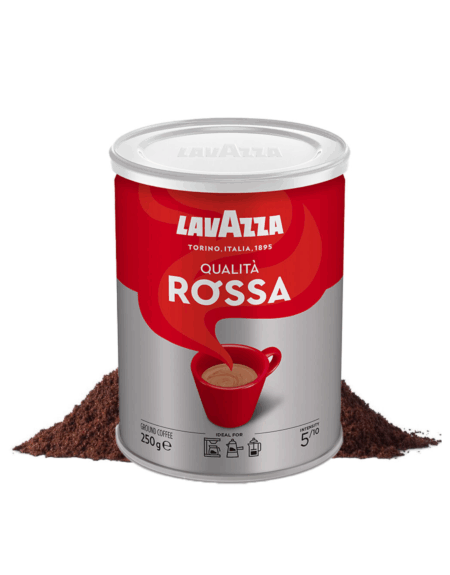 café grain lavazza qualita rossa