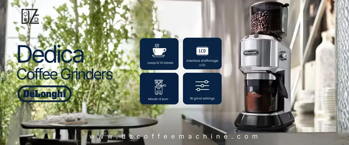 De’Longhi Dedica KG521.M : la mouture professionnelle à domicile De’Longhi Dedica KG521.M : la mouture professionnelle à domicile disponible chez dz coffe machine