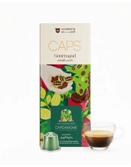 Capsule Caps Grourmand Cardamome de Caps disponible chez dzcoffeemachine en Algérie