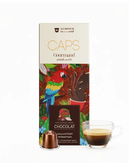 Capsule Caps Grourmand chocolat de Caps disponible chez dzcoffeemachine en Algérie