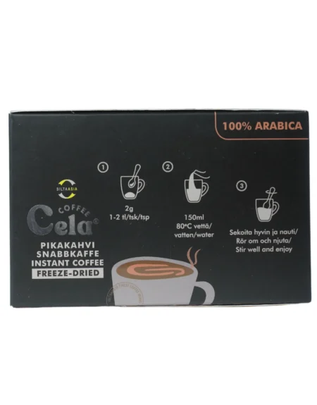 Freeze dried instant coffee sachet 2g pratique pour la maison