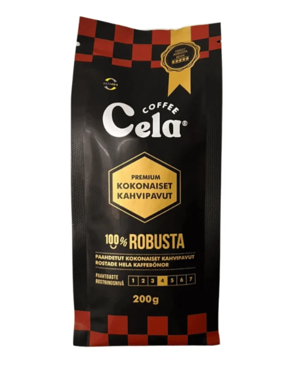 Robusta whole coffee beans