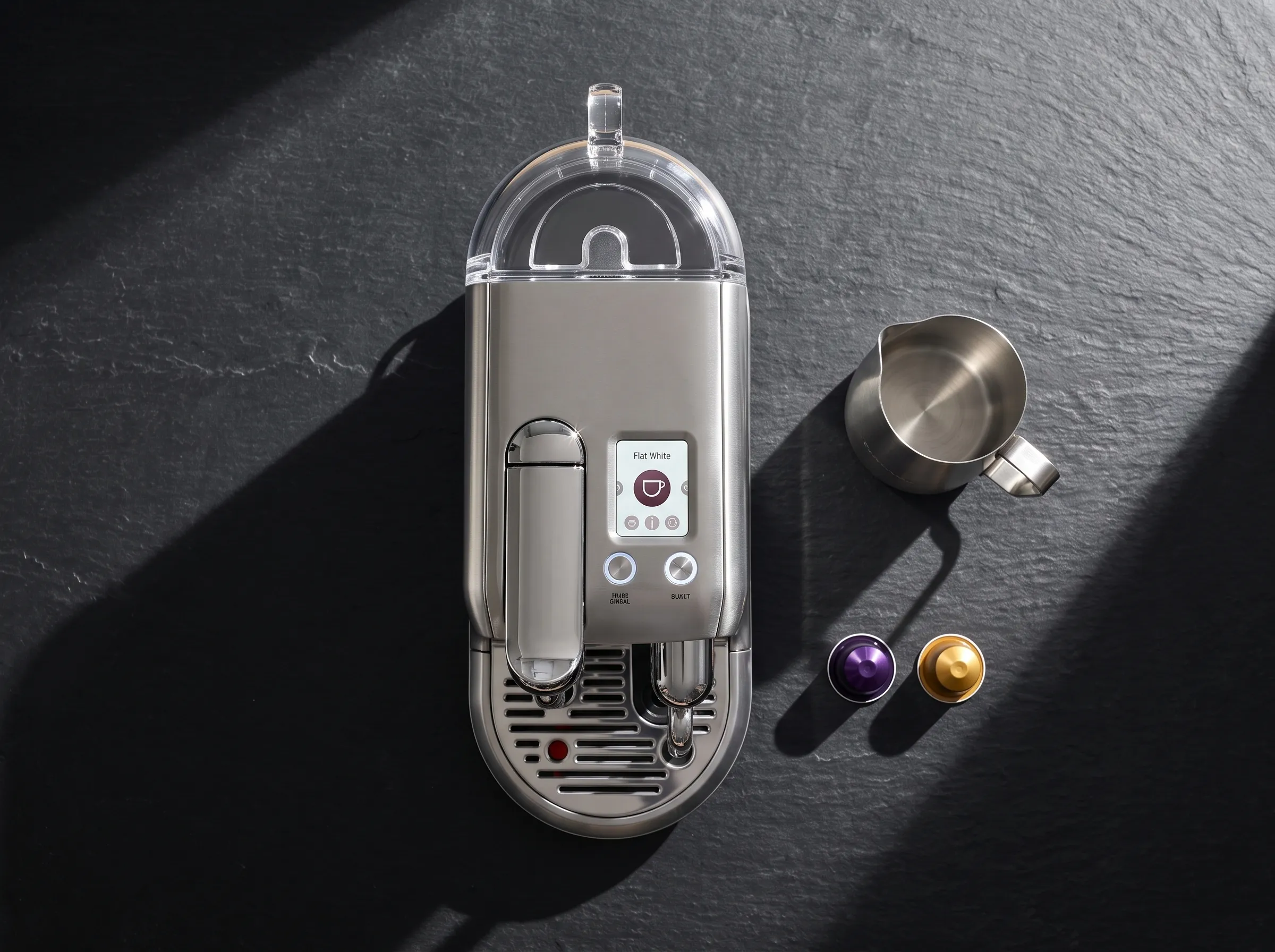 Écran et panneau de contrôle de la machine Nespresso Creatista Plus disponible chez DZ Coffee Machine en Algérie..